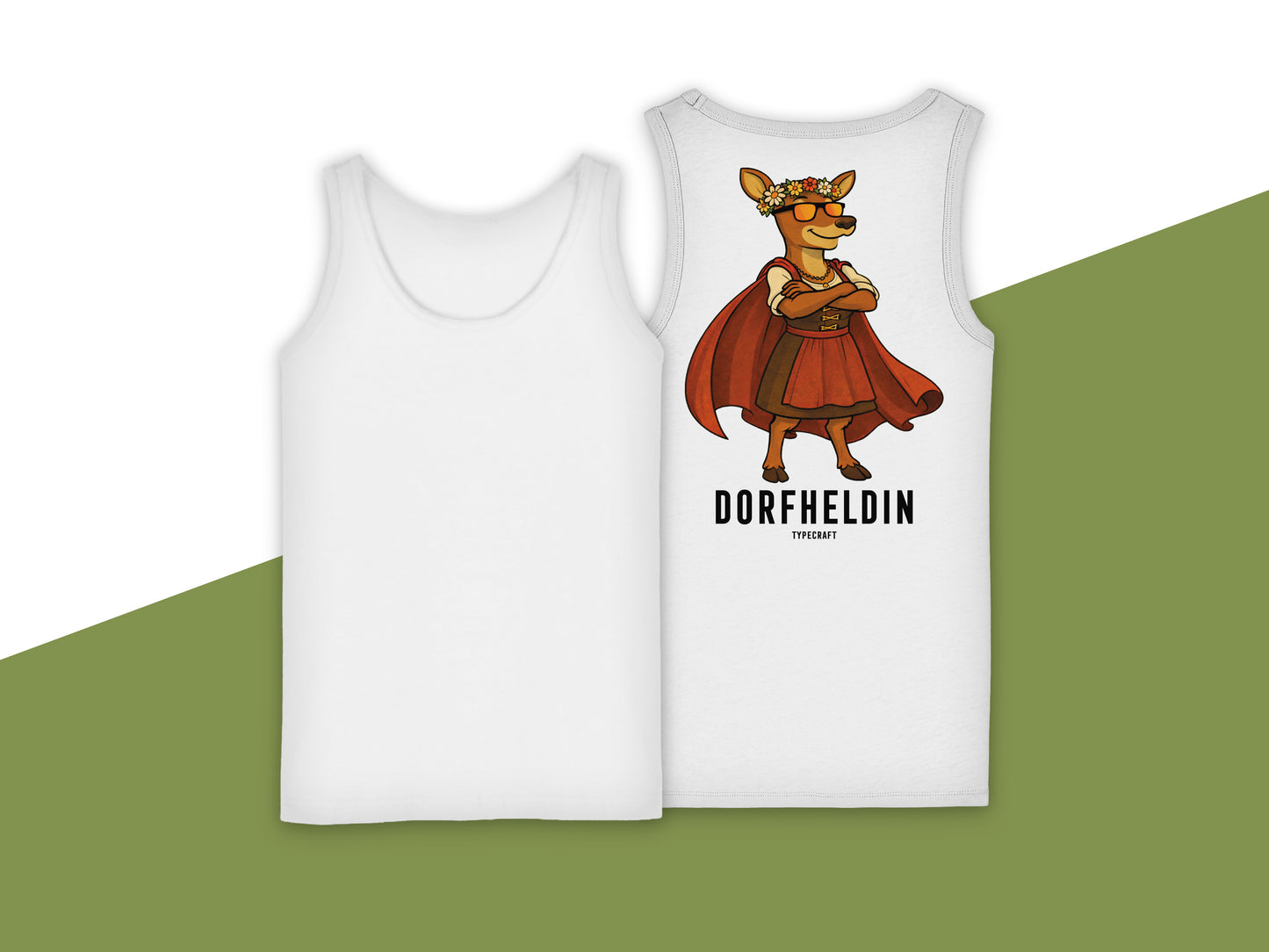 Dorfheld - Ladies Tank-Top (Backprint)