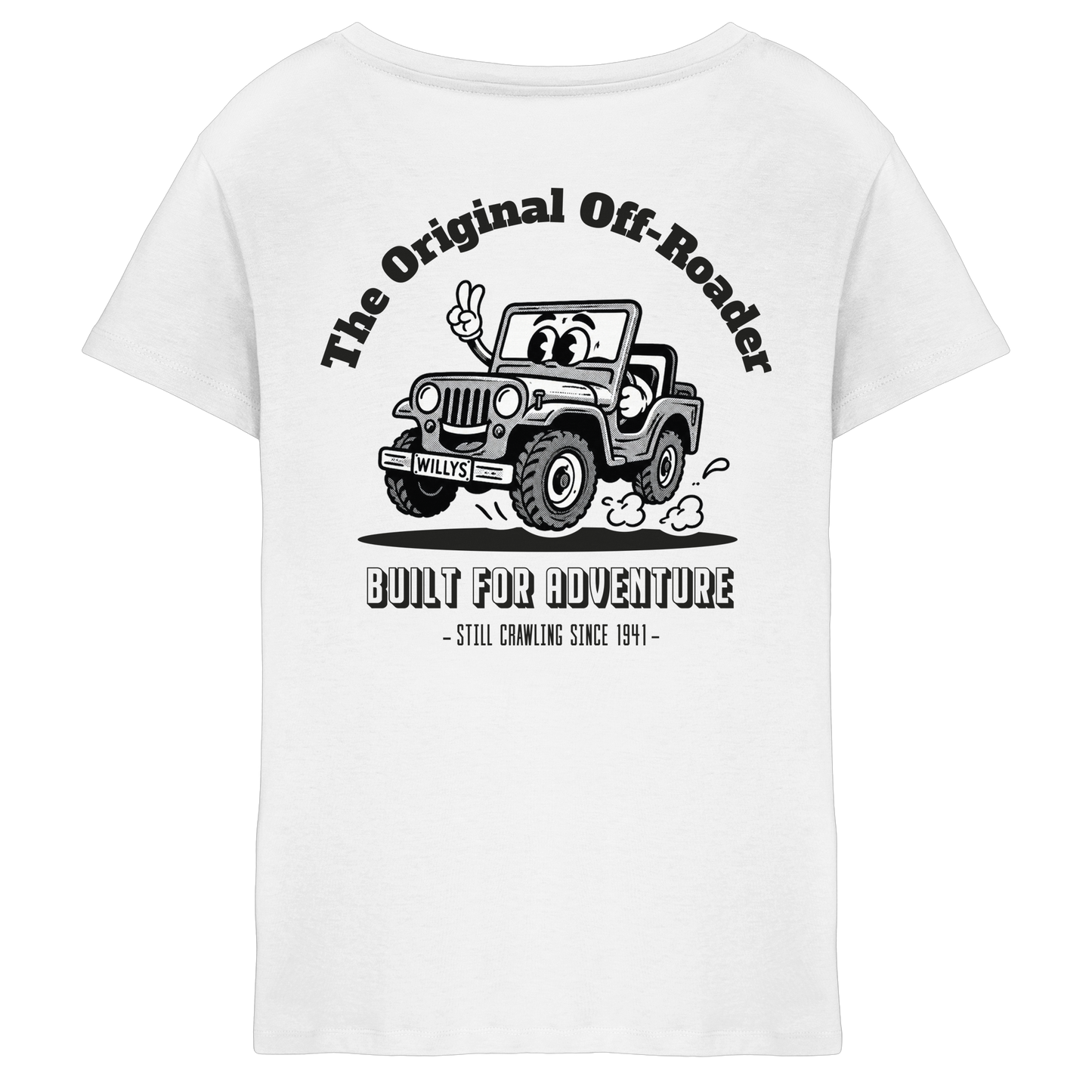 The Original Offroader - Willy - Ladies V-Neck Shirt