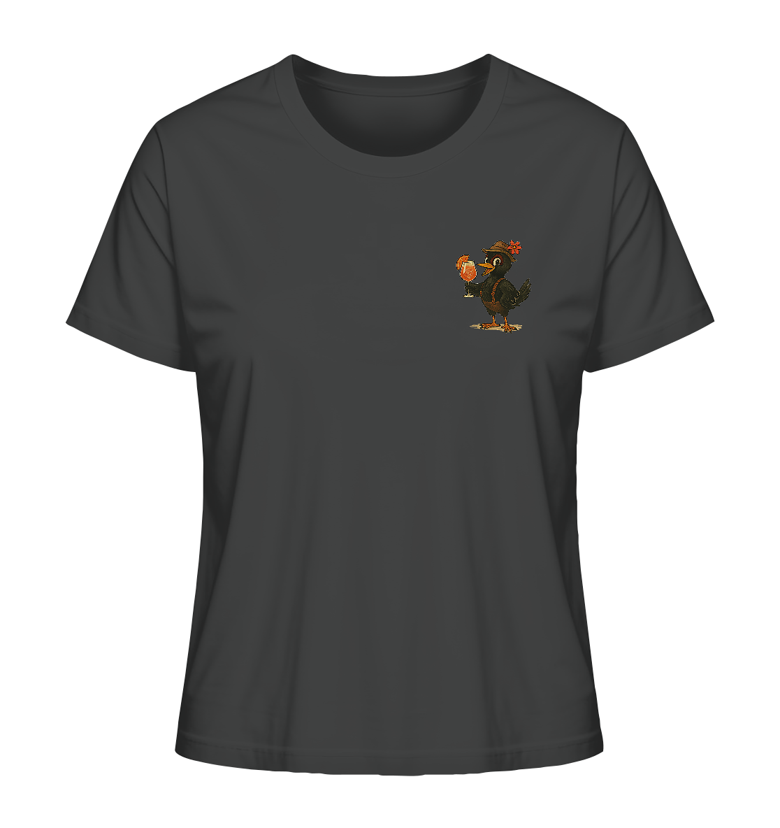 Aperoly Amsel T-Shirt – Das Partyshirt für Aperol-Fans & Festivalgirls - Ladies Organic Shirt