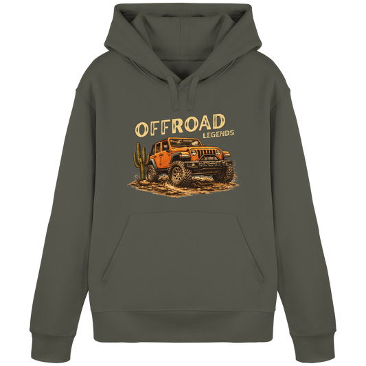 Offroad Legends - Mud & Mountains - Organic Basic Hoodie