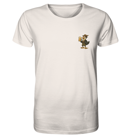 Schluckspecht T-Shirt – das witzige Partyshirt für echte Feierfreunde! - Organic Shirt