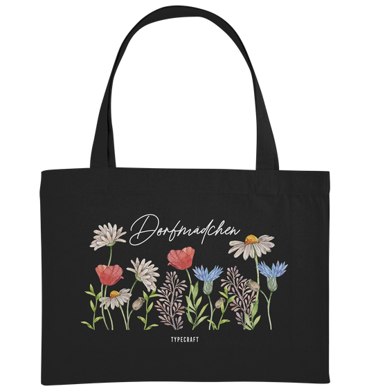 Organic Shopping-Bag „Dorfmädchen“ – nachhaltig, praktisch & mit Heimat-Style!