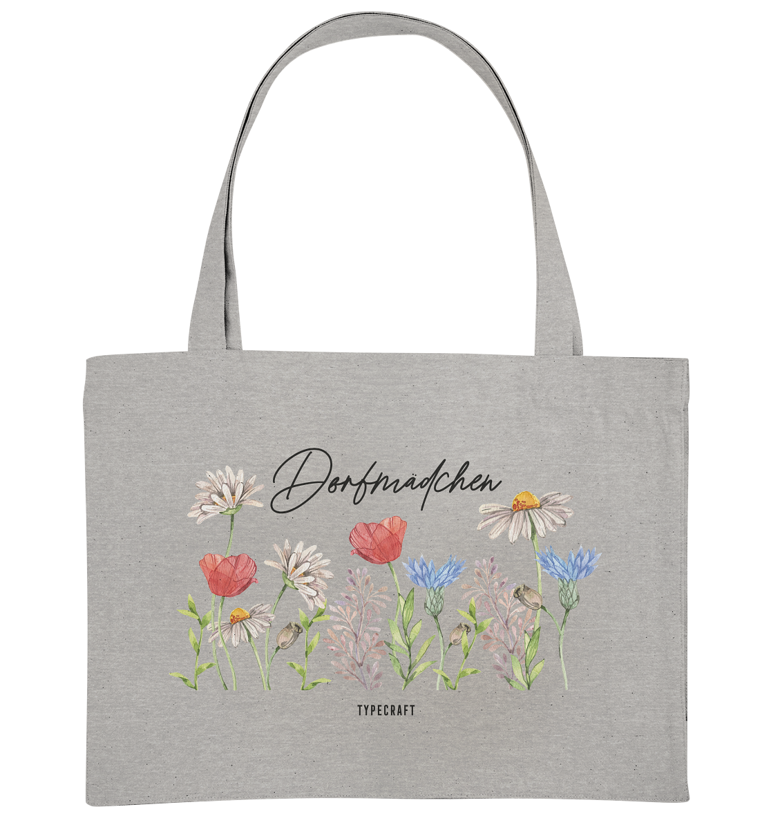 Organic Shopping-Bag „Dorfmädchen“ – nachhaltig, praktisch & mit Heimat-Style!