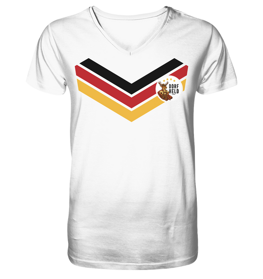 Dorfheld Deutschland Fanshirt - V-Neck Shirt