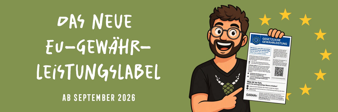 Das neue EU-Gewährleistungslabel ab September 2026: Was Handmade-Selbstständige jetzt wissen müssen