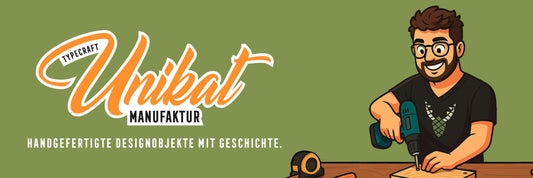 Die TYPECRAFT Unikat Manufaktur – Handgefertigte Designobjekte mit Geschichte