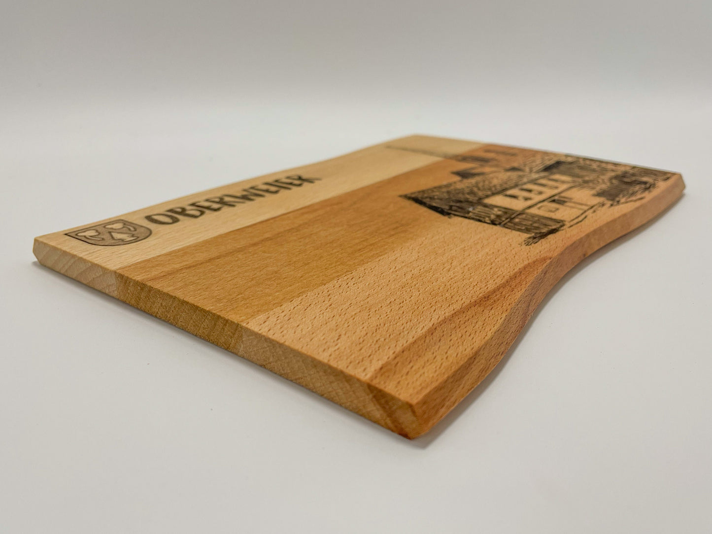 Handgefertigtes Vesperbrett aus Buchenholz – Oberweier Edition