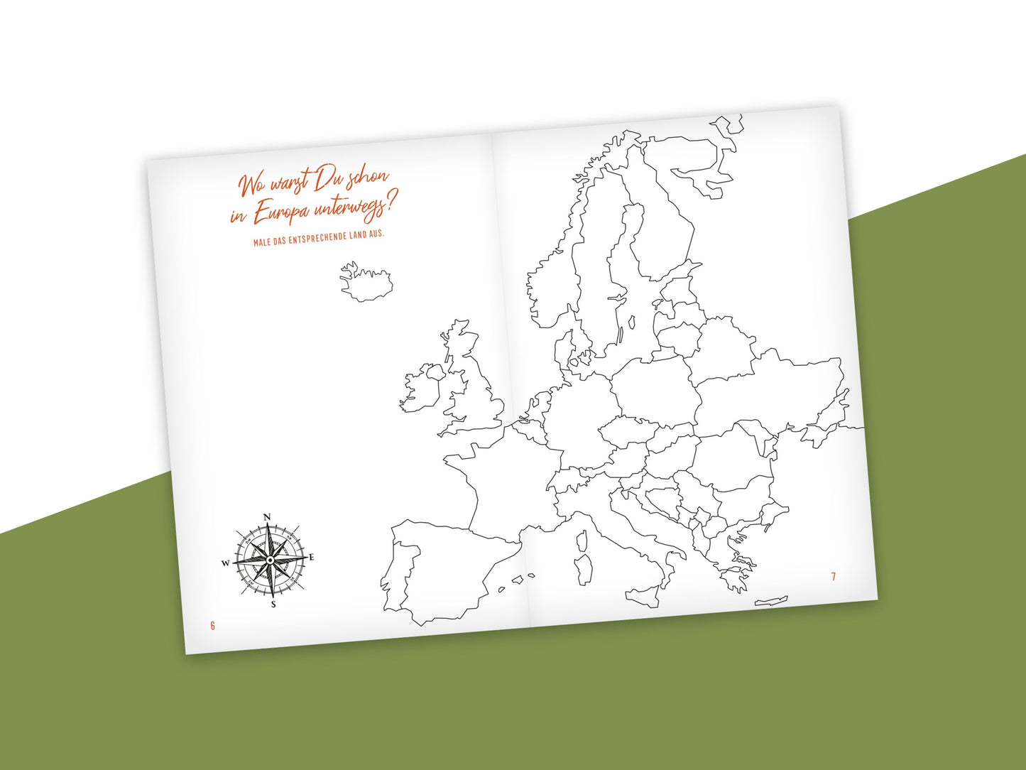 Mein Camping Roadbook – Dein Reisetagebuch für Camper, Vanlife &amp; Outdoor-Abenteuer