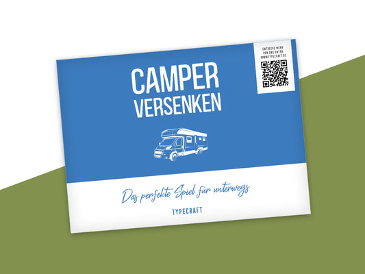 Spieleblock „Camper versenken“ – Das Camping-Spiel für unterwegs