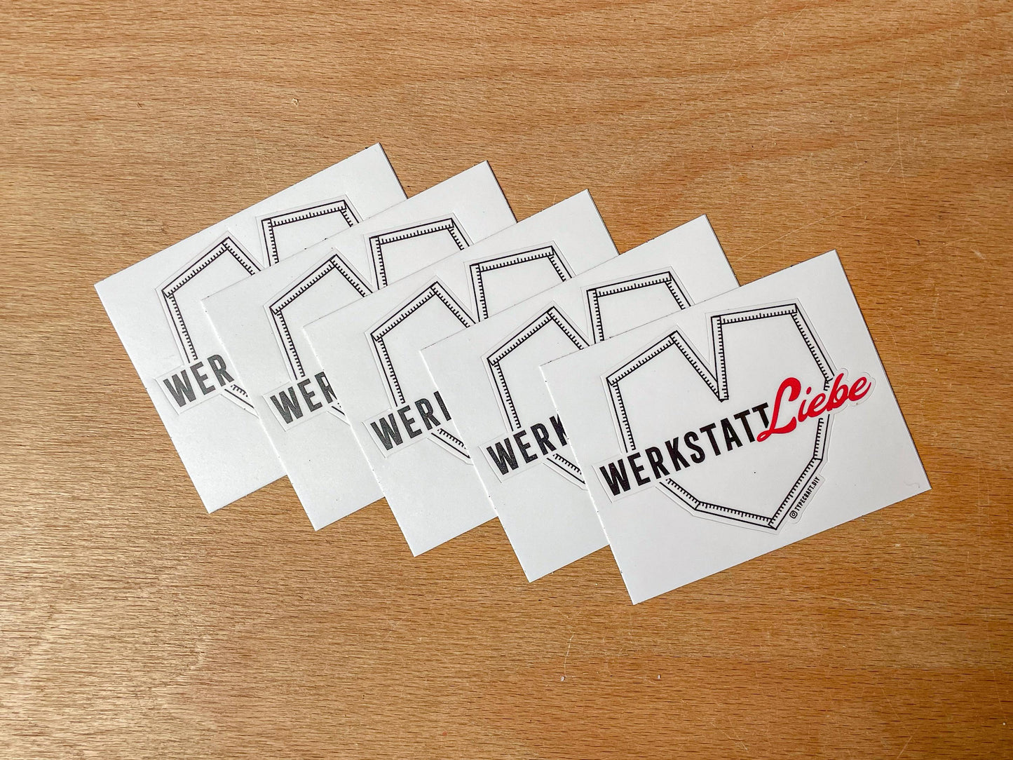 Sticker Paket „Werkstattliebe“ – Für Heimwerker, Handwerker & DIY-Fans