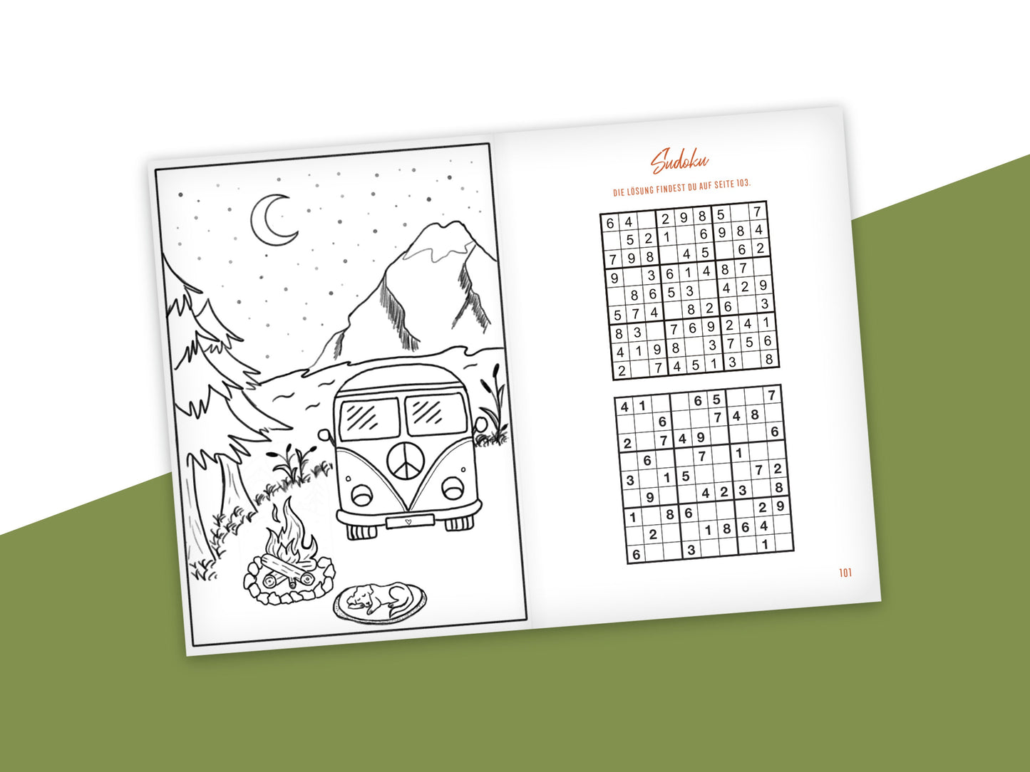 Mein Camping Roadbook – Dein Reisetagebuch für Camper, Vanlife &amp; Outdoor-Abenteuer