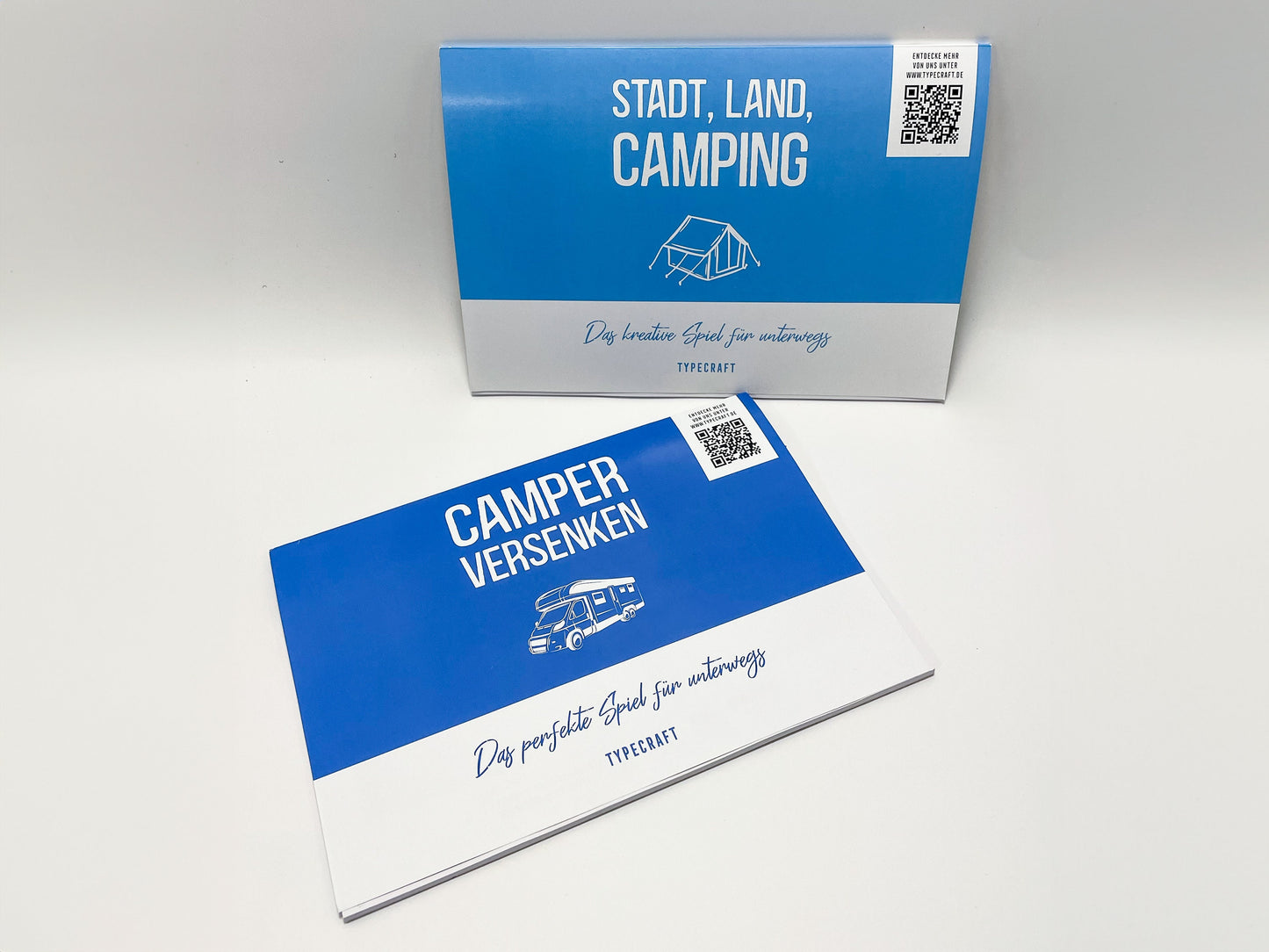 Spieleblock „Stadt, Land, Camping“ – Das kreative Camping-Spiel für unterwegs