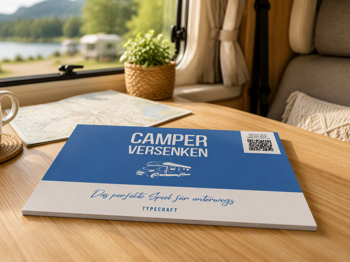 Spieleblock „Camper versenken“ – Das Camping-Spiel für unterwegs