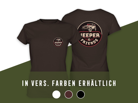 Jeeper & Friends – Ladies Premium Shirt für echte Offroad-Fans