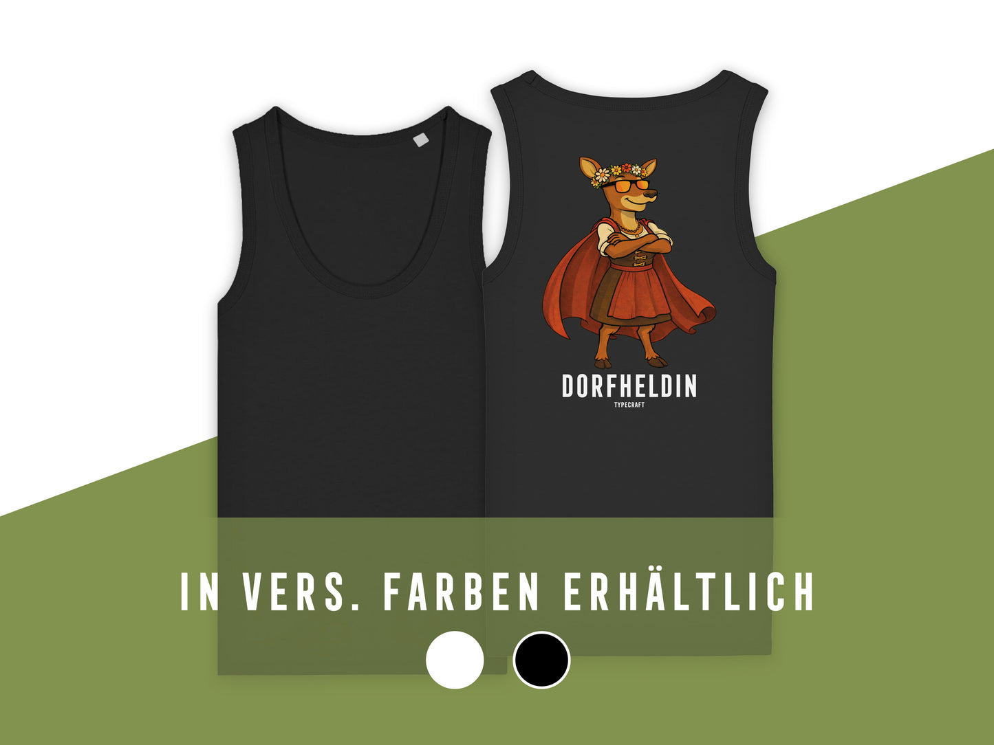 Dorfheld - Womens Organic Fitted Tank Top