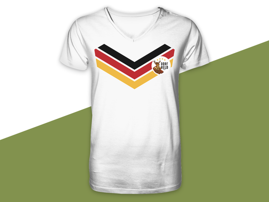 Dorfheld Deutschland Fanshirt - V-Neck Shirt