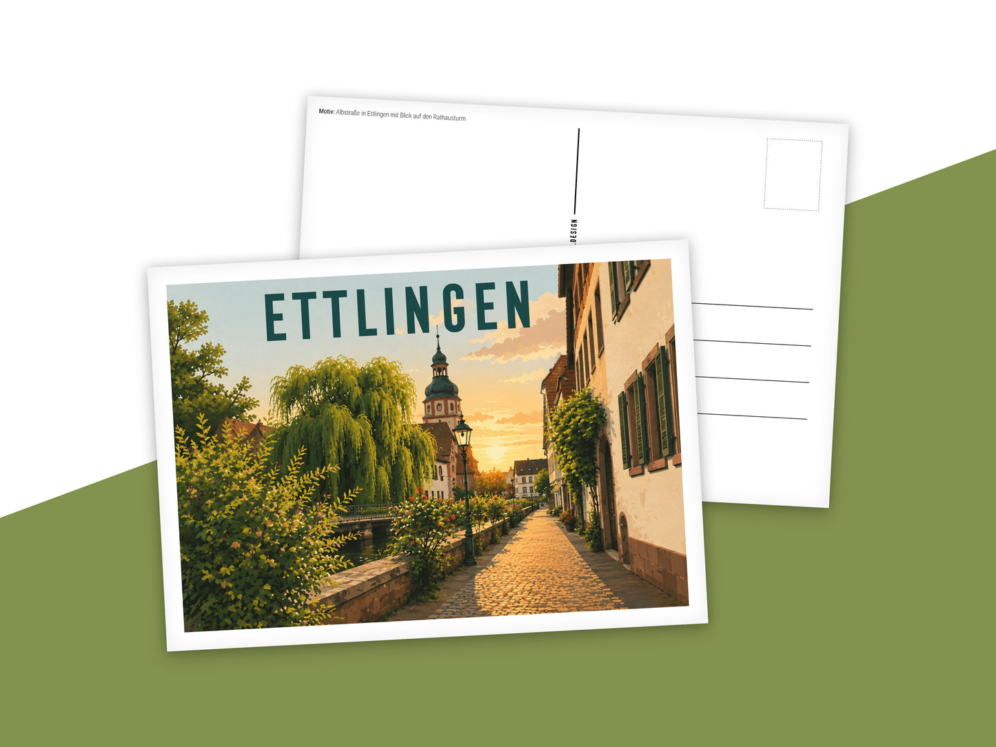 Heimatpostkarten Set: Ettlingen & Stadtteile