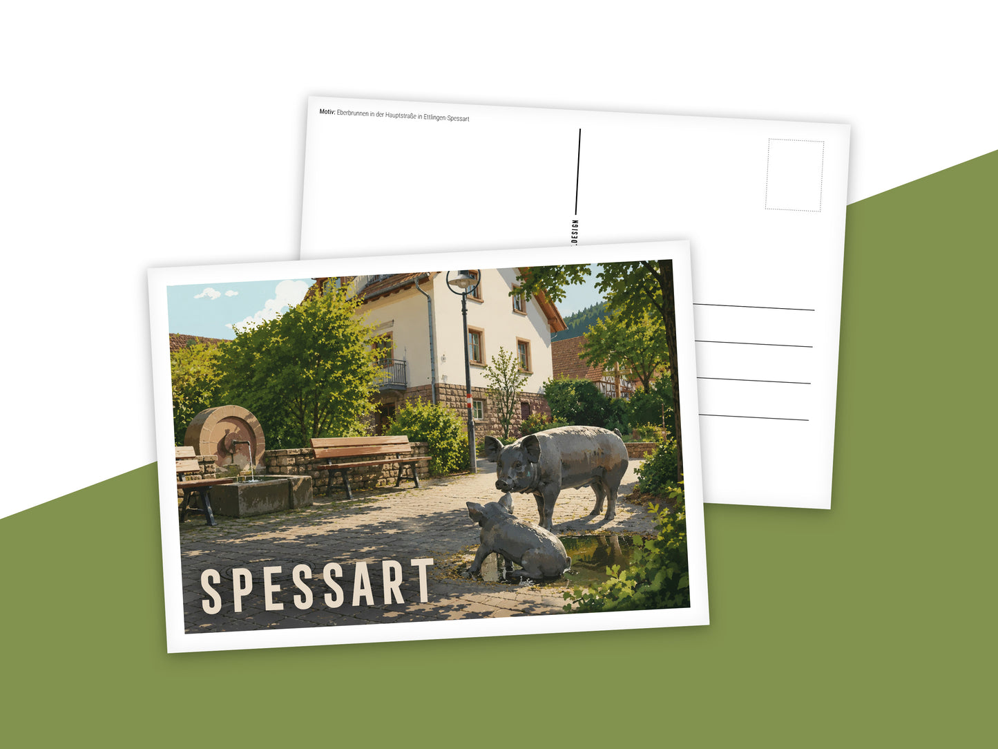 Heimatpostkarten Set: Ettlingen & Stadtteile