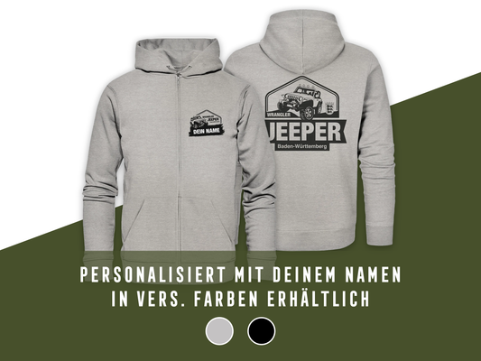 Wrangler Jeeper Baden-Württemberg - Organic Sweatjacke / Zipper