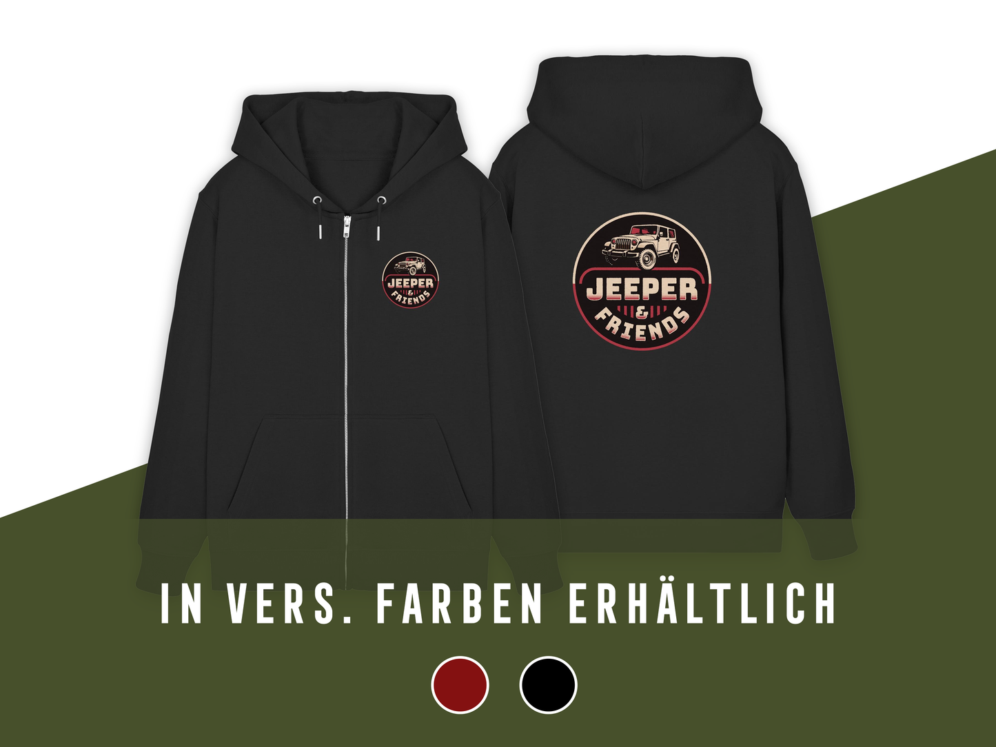 Jeeper & Friends - Organic Sweatjacke / Zipper