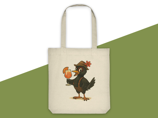 Aperoly Amsel Organic Tote-Bag – der stylische Beutel für Aperol-Fans!