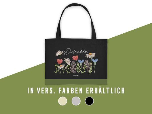 Organic Shopping-Bag „Dorfmädchen“ – nachhaltig, praktisch & mit Heimat-Style!