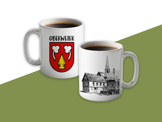 Oberweier - Panorama Tasse