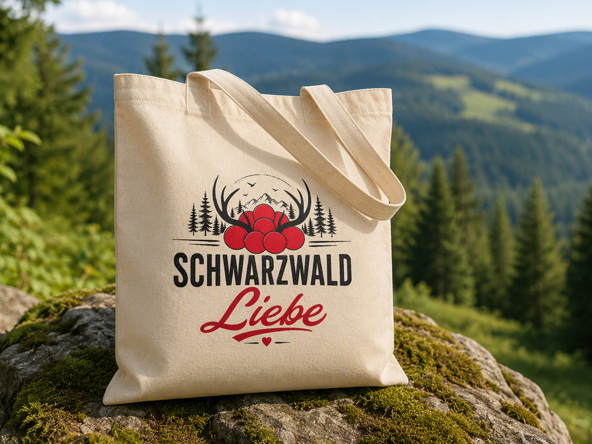 SCHWARZWALD Liebe - Organic Tote-Bag