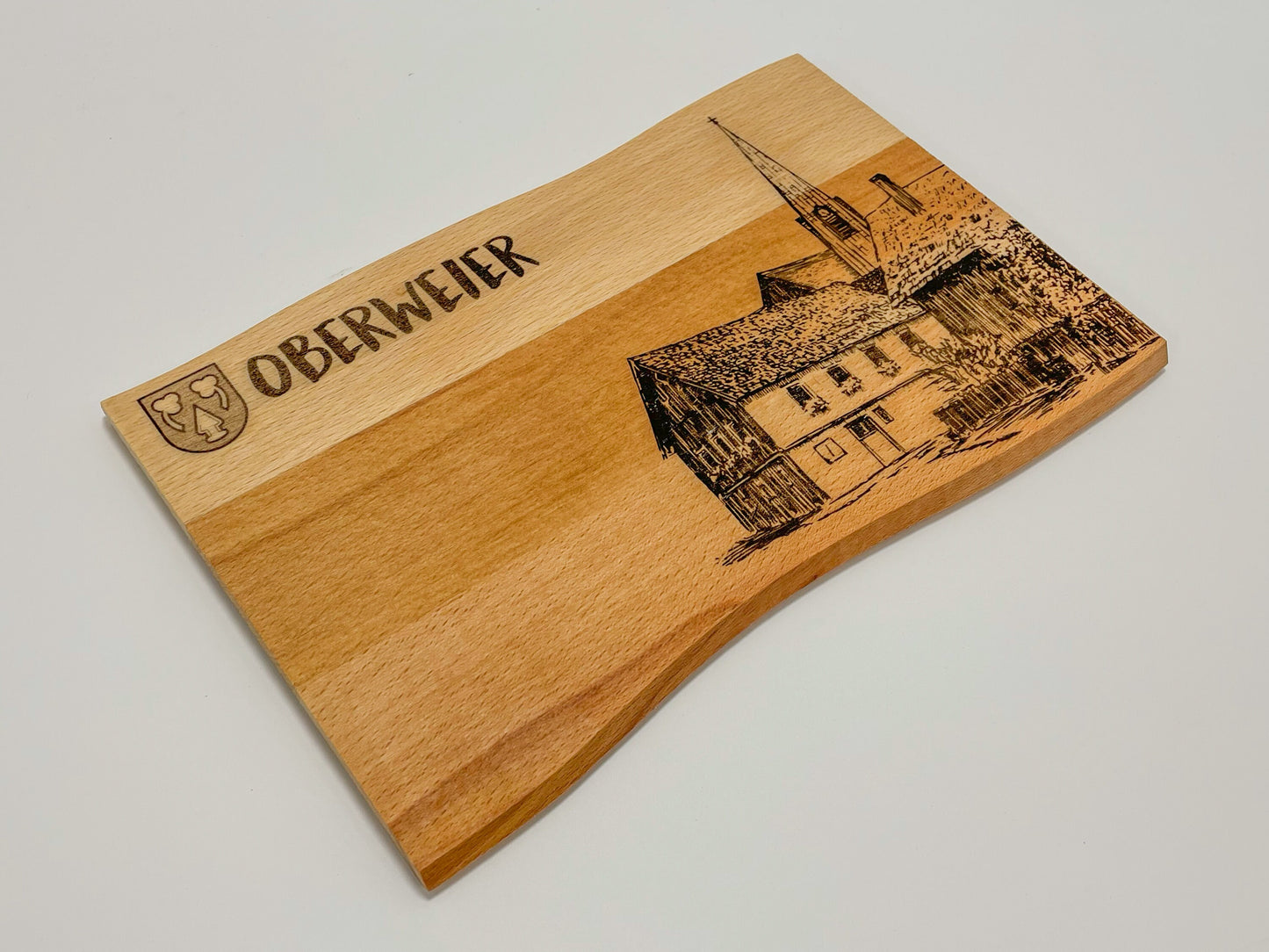 Handgefertigtes Vesperbrett aus Buchenholz – Oberweier Edition