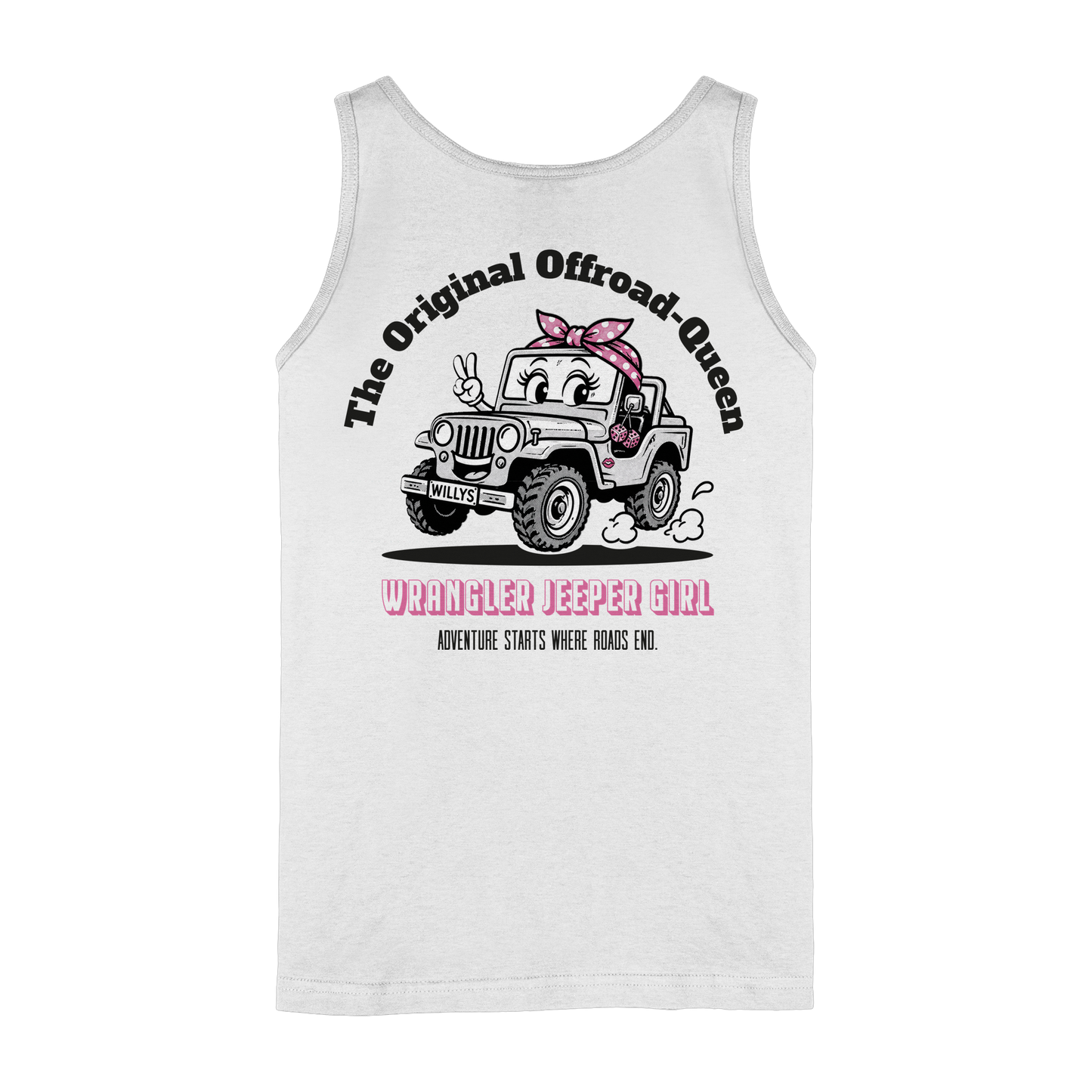 Offroad Queen - Wrangler Jeeper Girl - Ladies Tank-Top