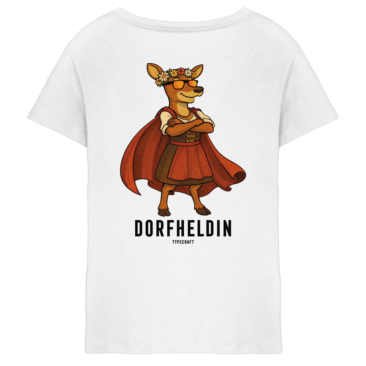 Dorfheld - Ladies V-Neck Shirt (Backprint)