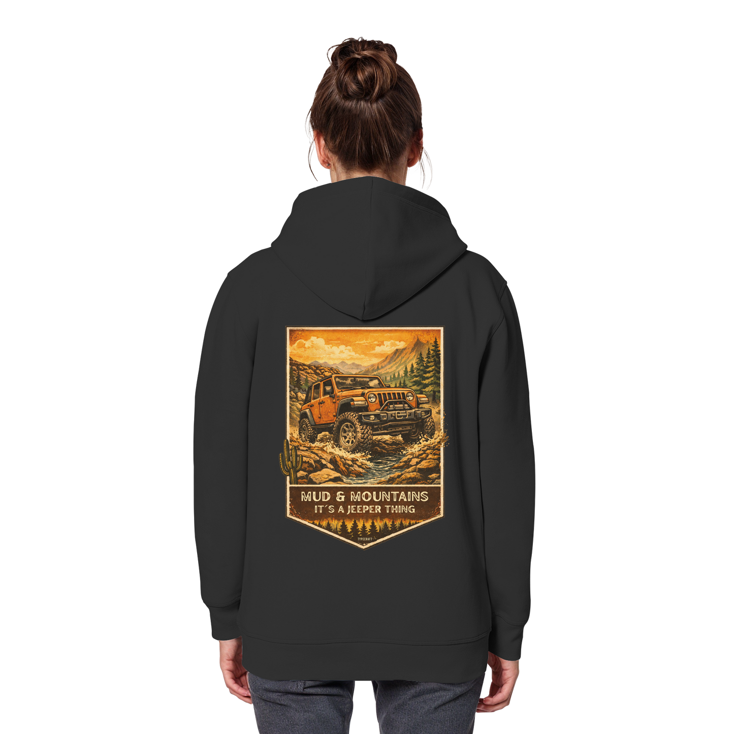 Offroad Legends - Mud & Mountains - Organic Basic Hoodie