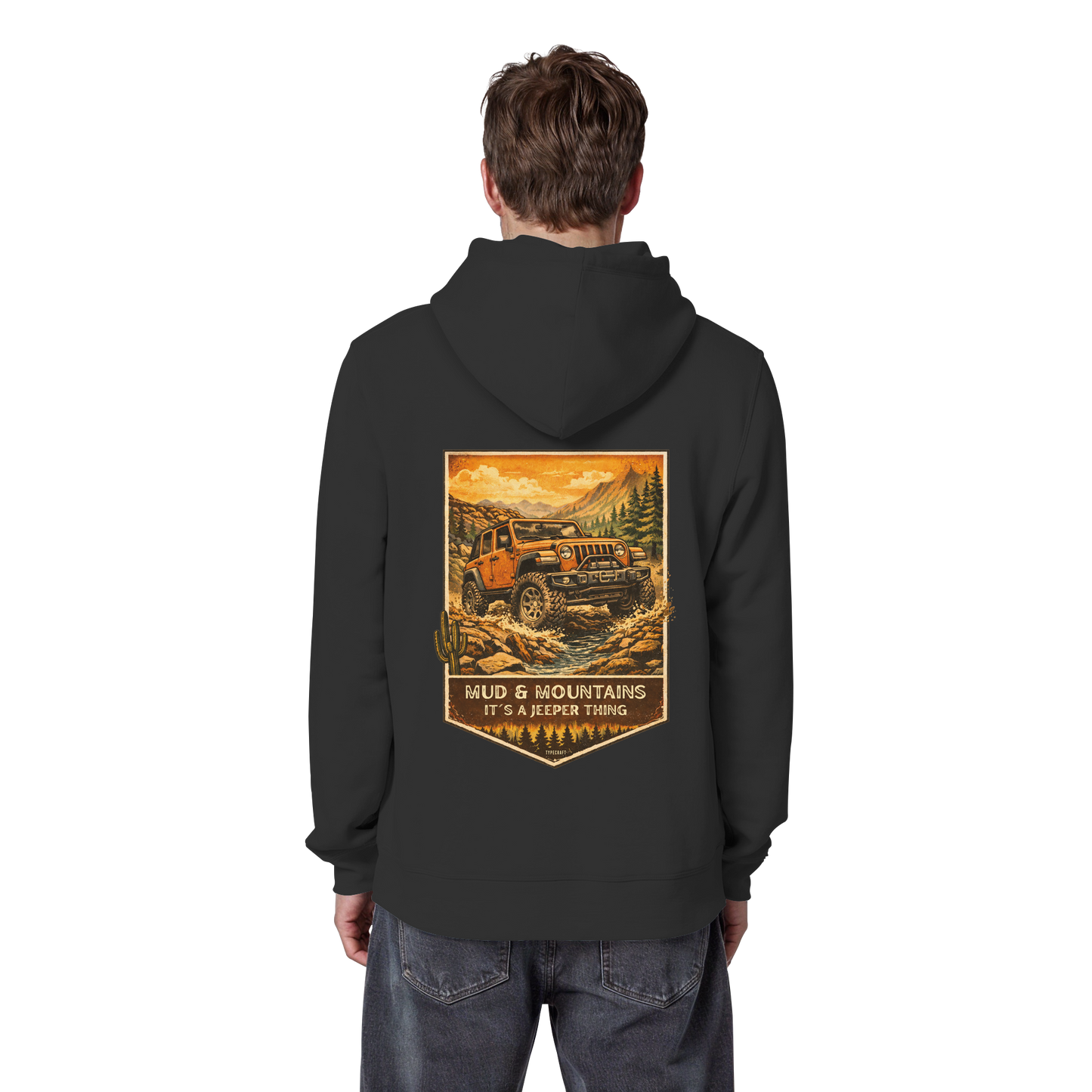 Offroad Legends - Mud & Mountains - Organic Basic Hoodie