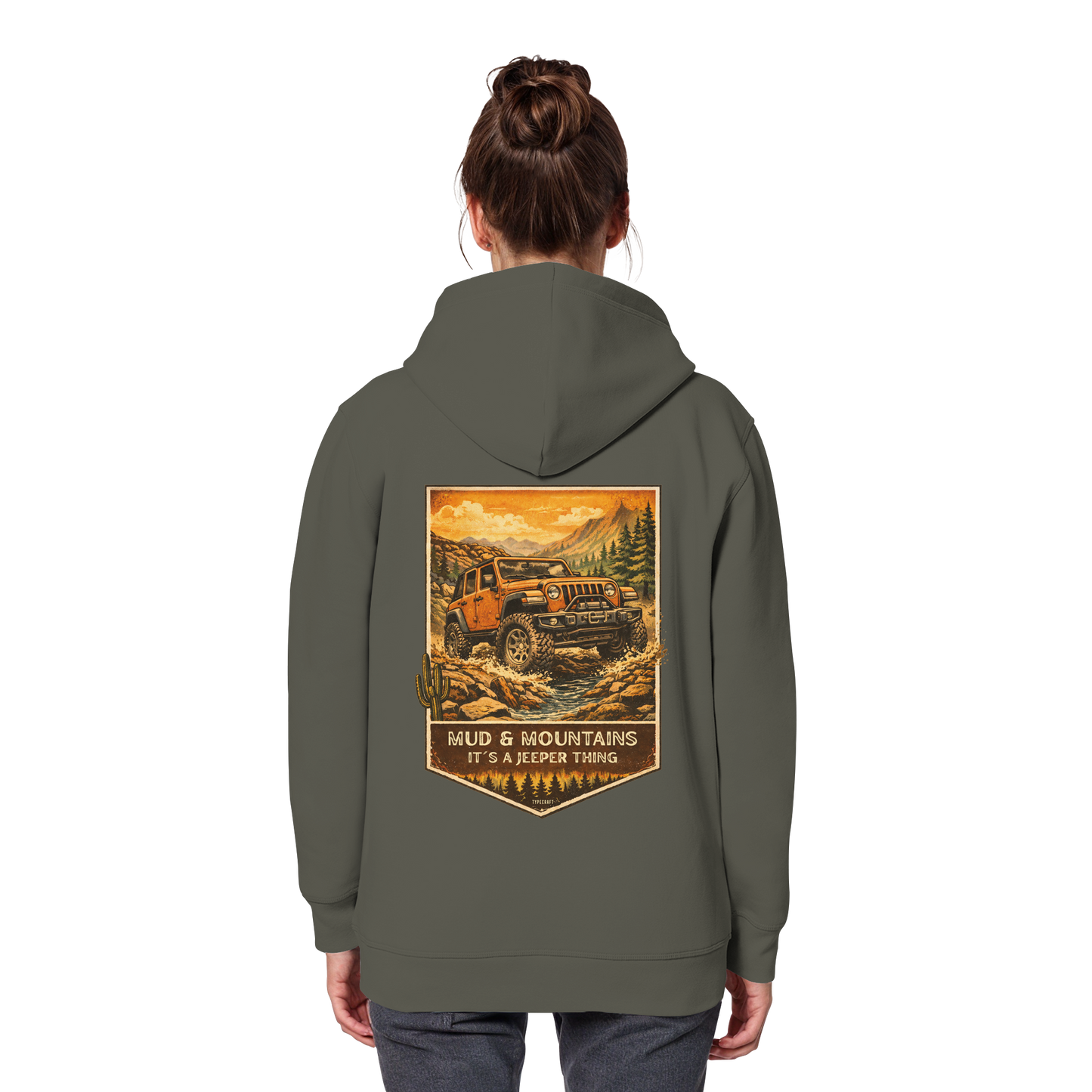 Offroad Legends - Mud & Mountains - Organic Basic Hoodie