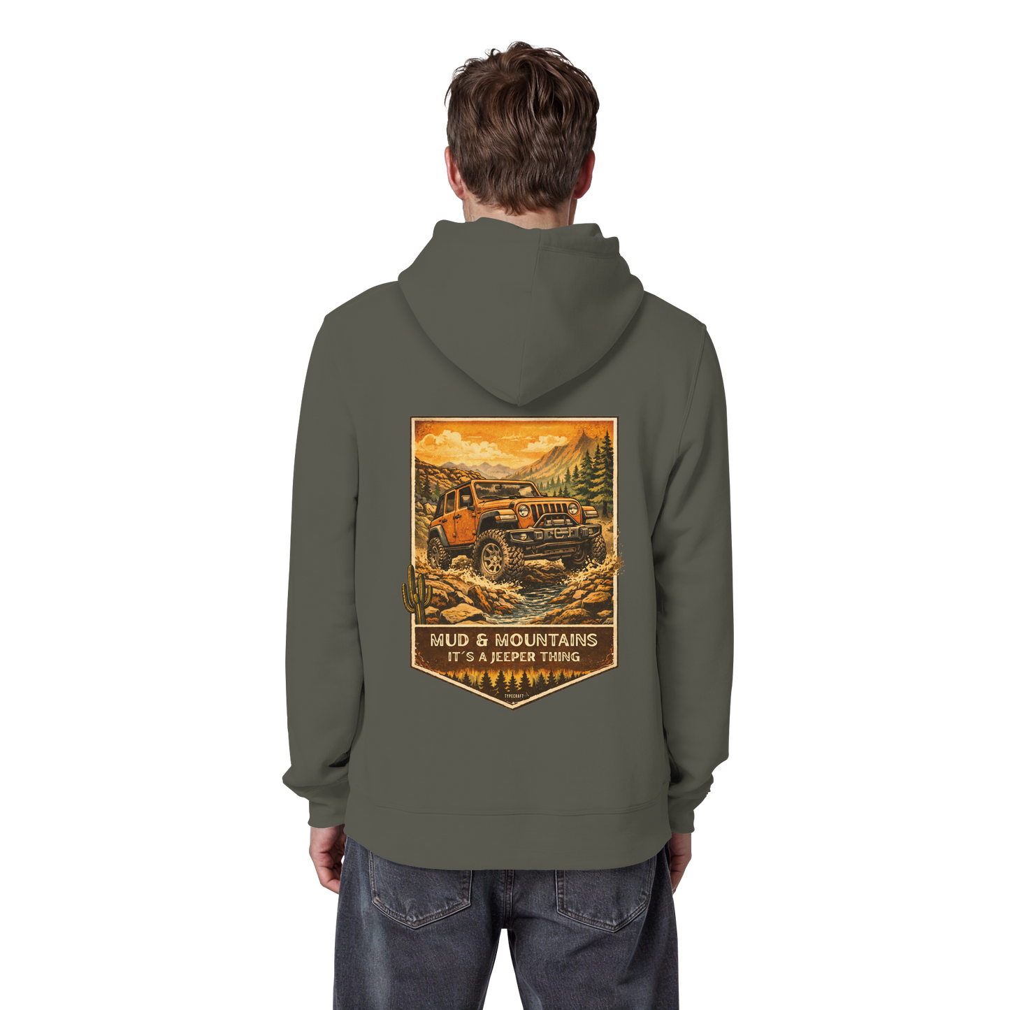 Offroad Legends - Mud & Mountains - Organic Basic Hoodie