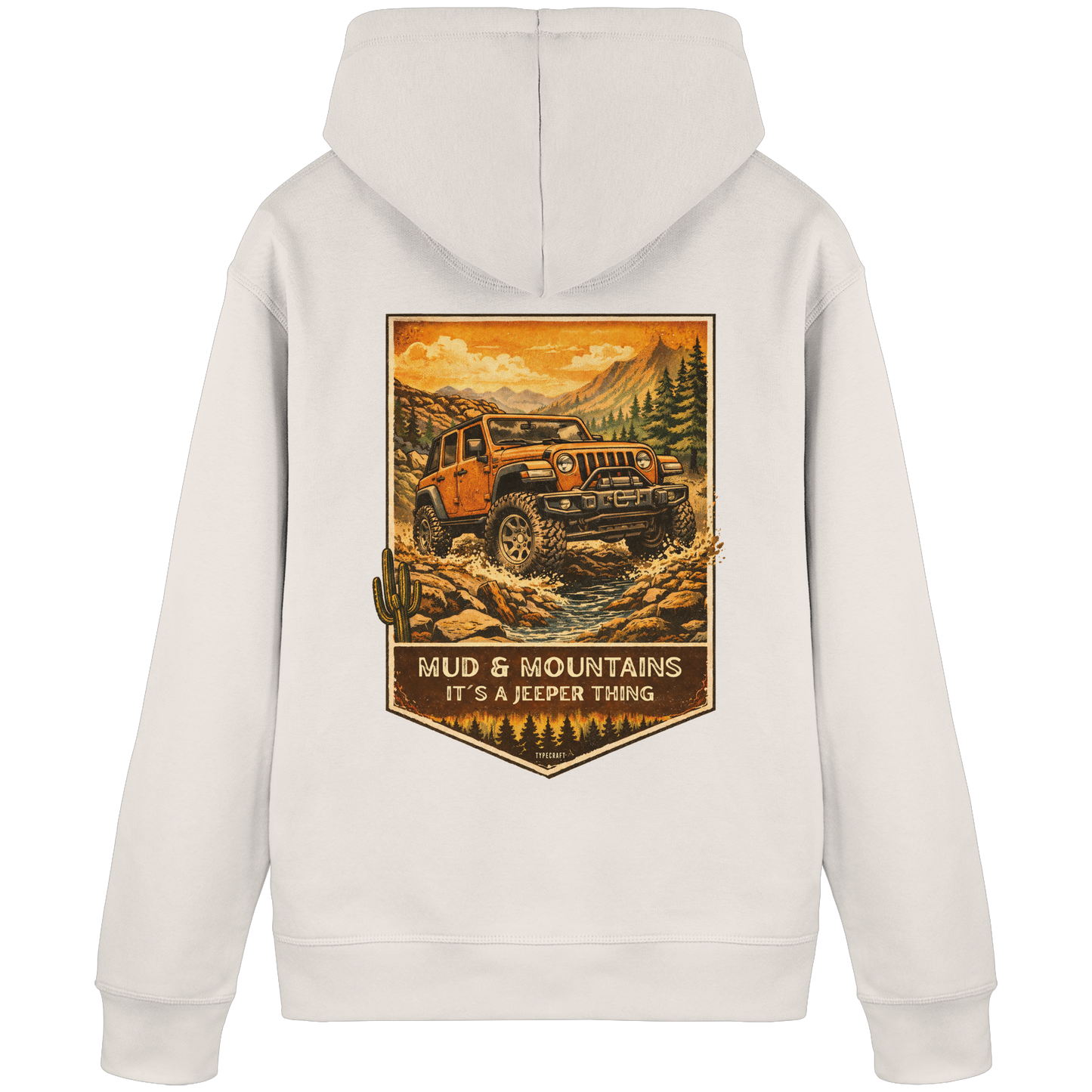 Offroad Legends - Mud & Mountains - Organic Basic Hoodie