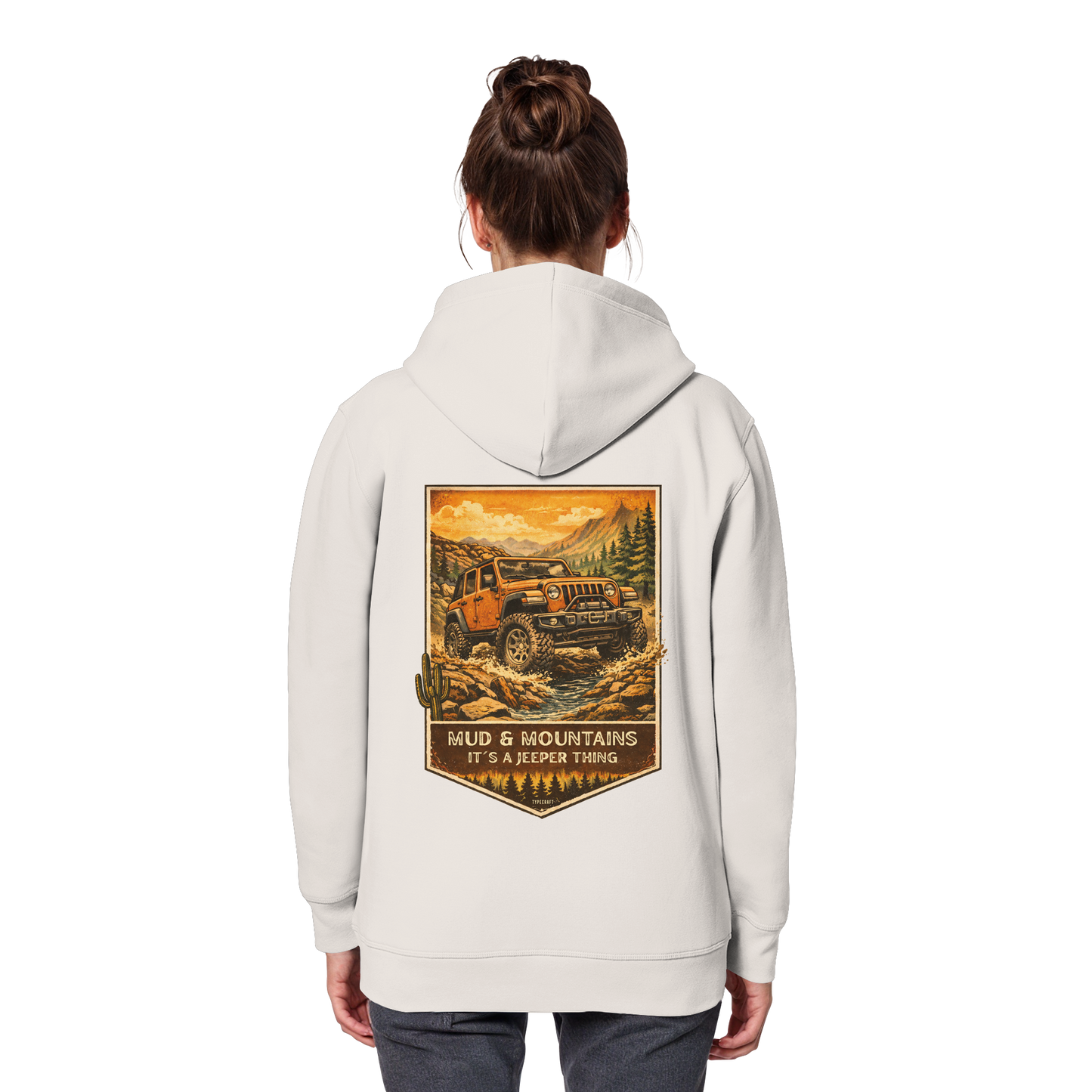 Offroad Legends - Mud & Mountains - Organic Basic Hoodie