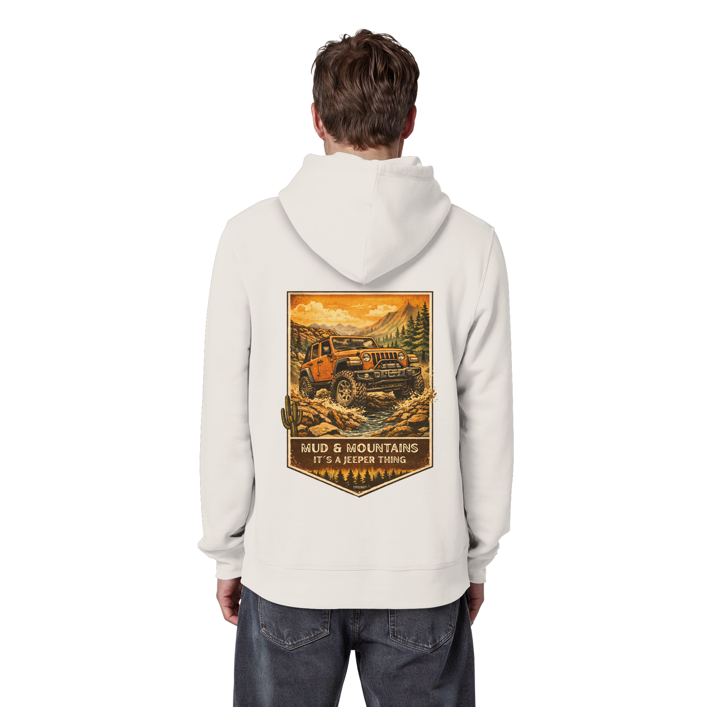 Offroad Legends - Mud & Mountains - Organic Basic Hoodie