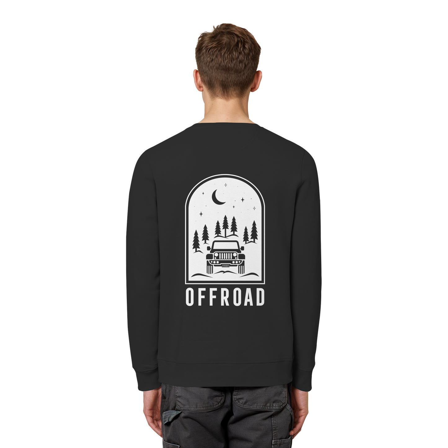 Offroad Jeeper Sweatshirt – Organic & Unisex