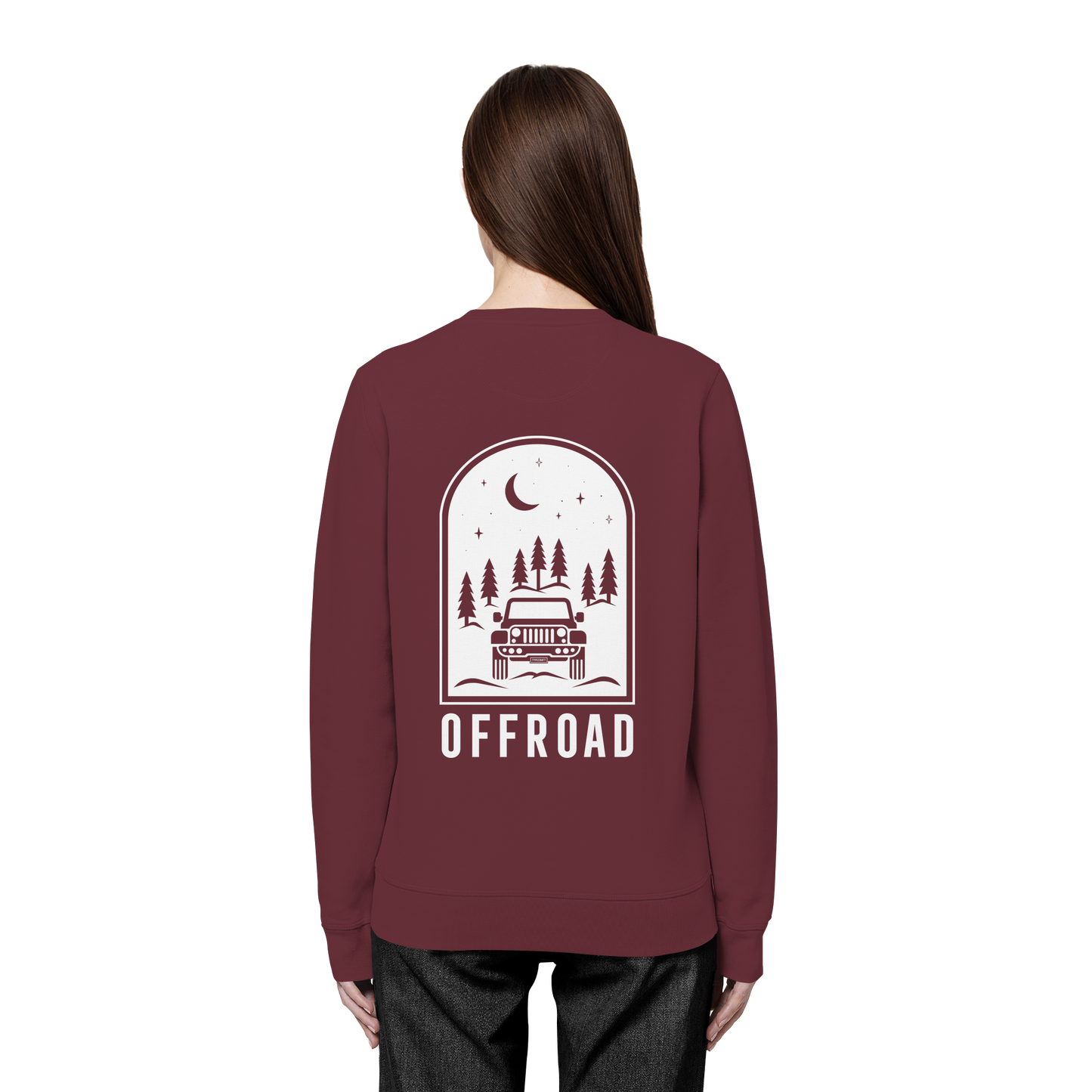 Offroad Jeeper Sweatshirt – Organic & Unisex