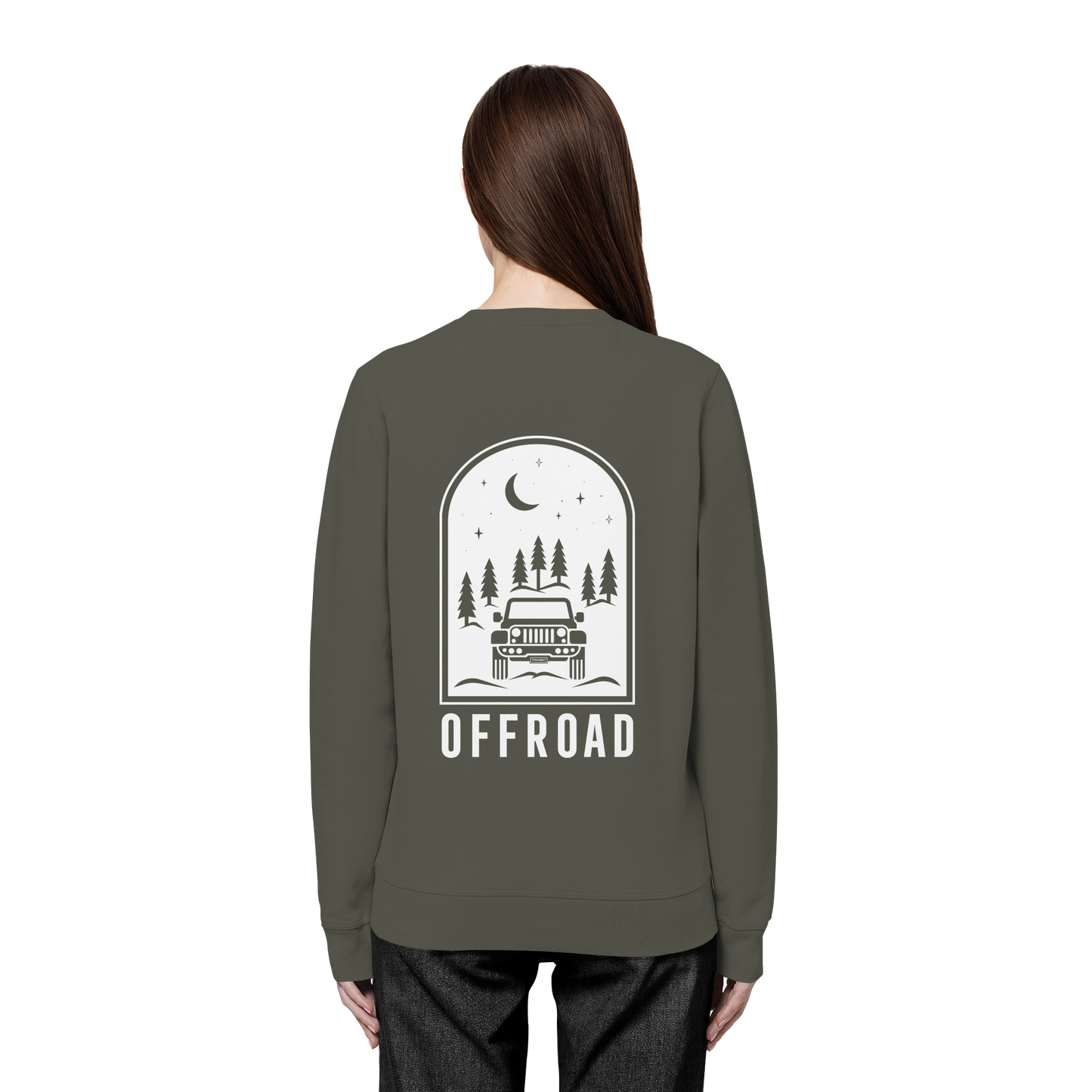 Offroad Jeeper Sweatshirt – Organic & Unisex