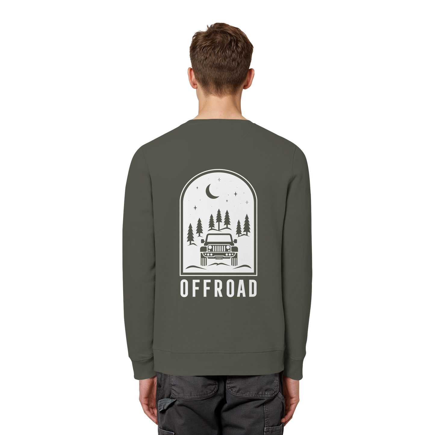 Offroad Jeeper Sweatshirt – Organic & Unisex