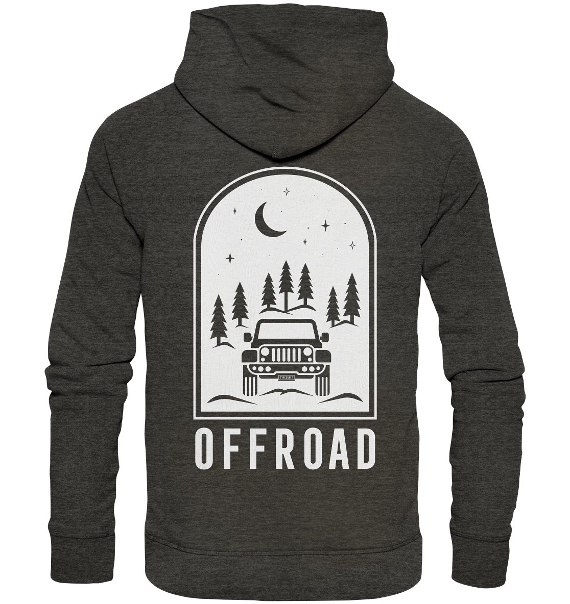 Offroad Jeeper Hoodie – Organic & Unisex