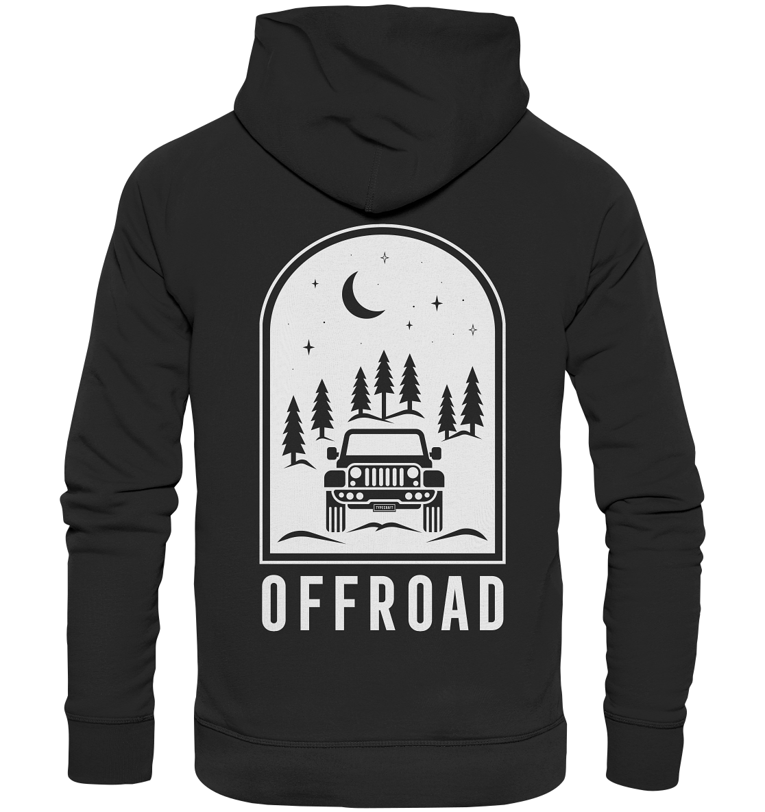 Offroad Jeeper Hoodie – Organic & Unisex