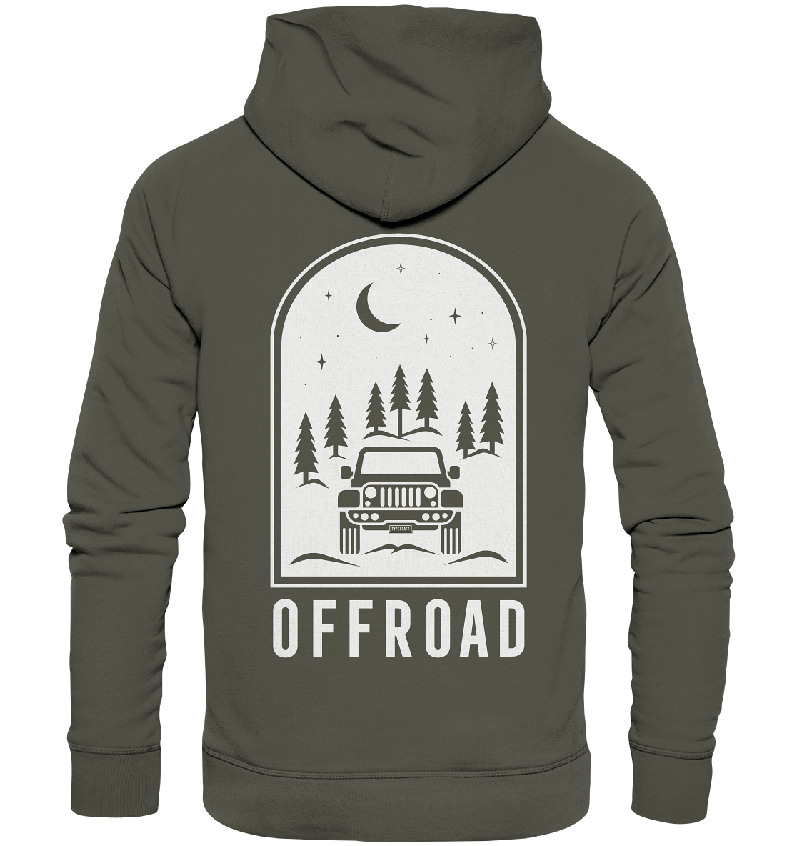 Offroad Jeeper Hoodie – Organic & Unisex