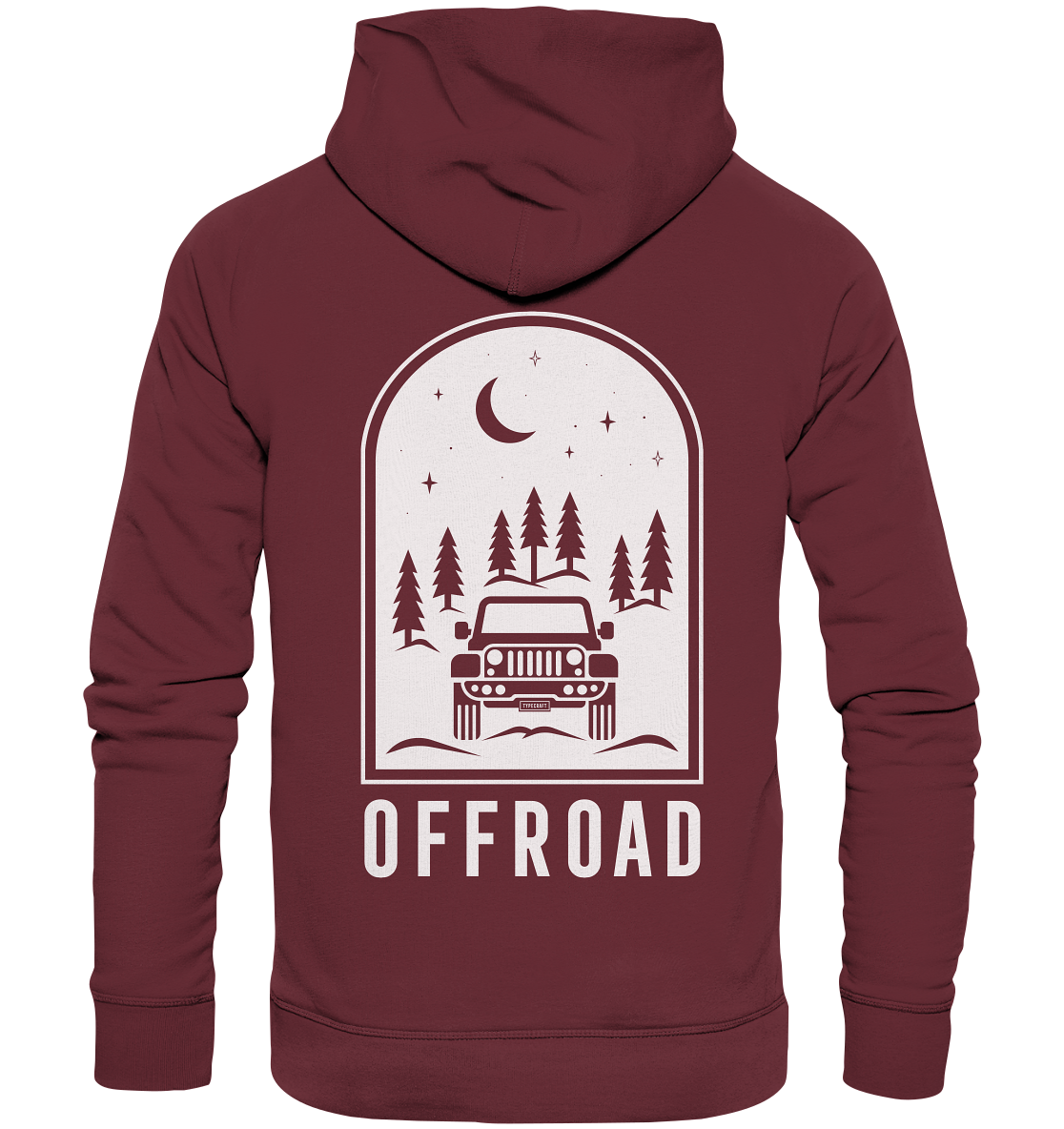 Offroad Jeeper Hoodie – Organic & Unisex