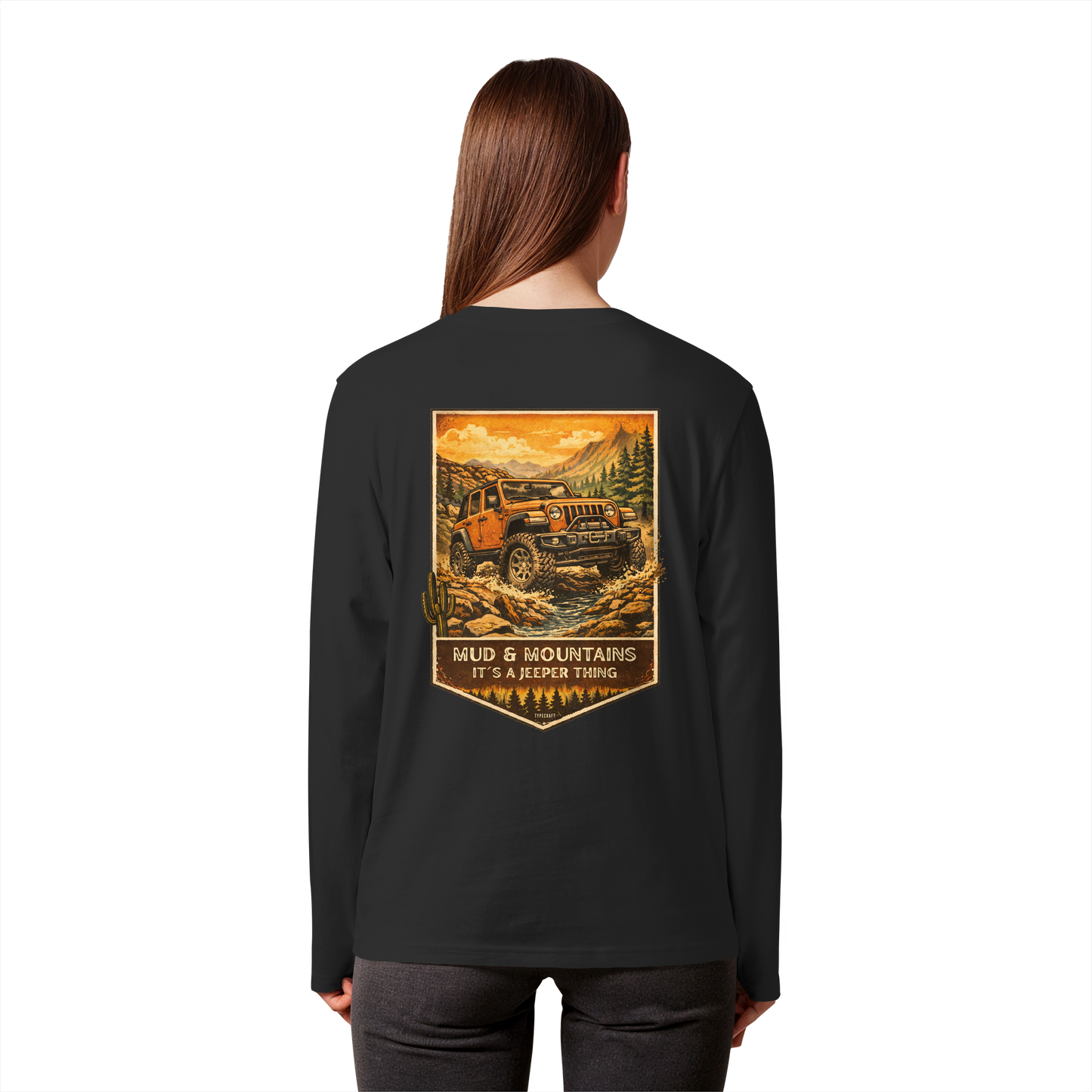Offroad Legends - Mud & Mountains - Organic Longsleeve T-Shirt