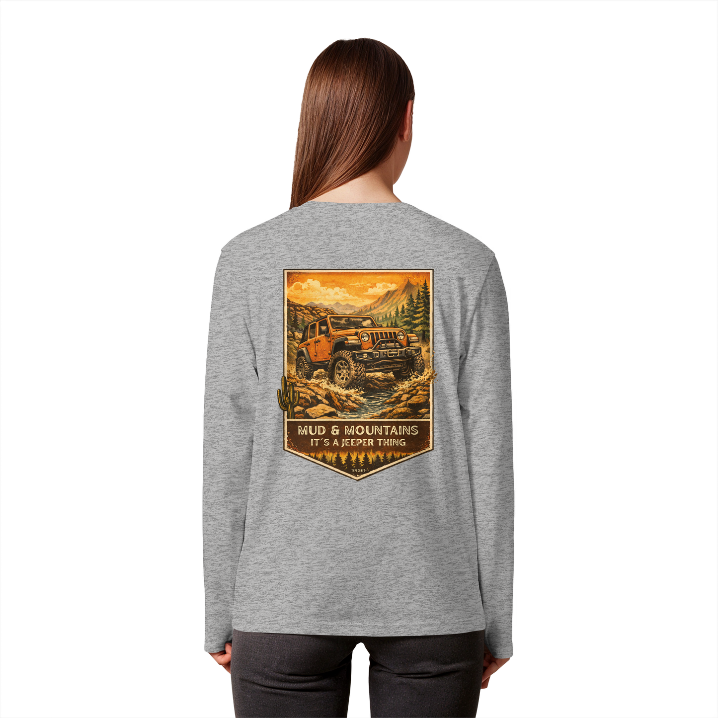 Offroad Legends - Mud & Mountains - Organic Longsleeve T-Shirt