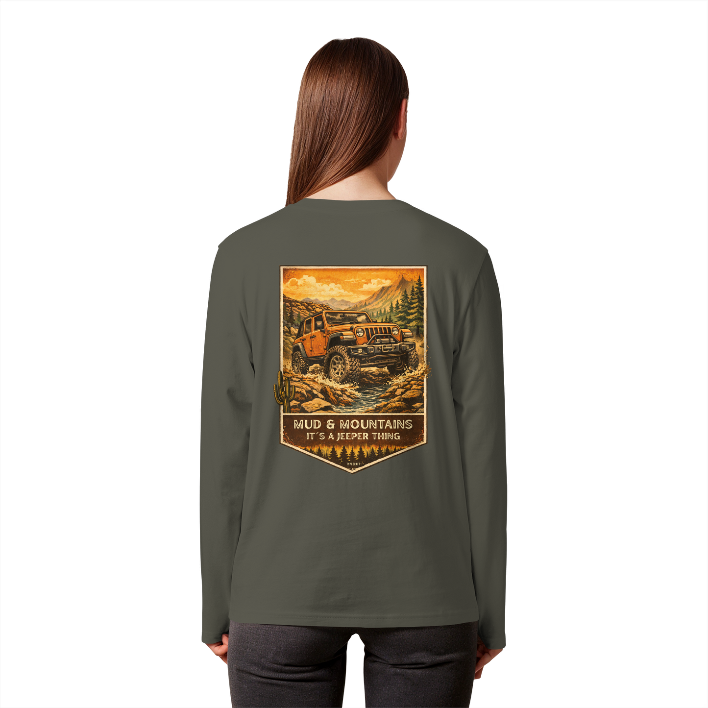 Offroad Legends - Mud & Mountains - Organic Longsleeve T-Shirt