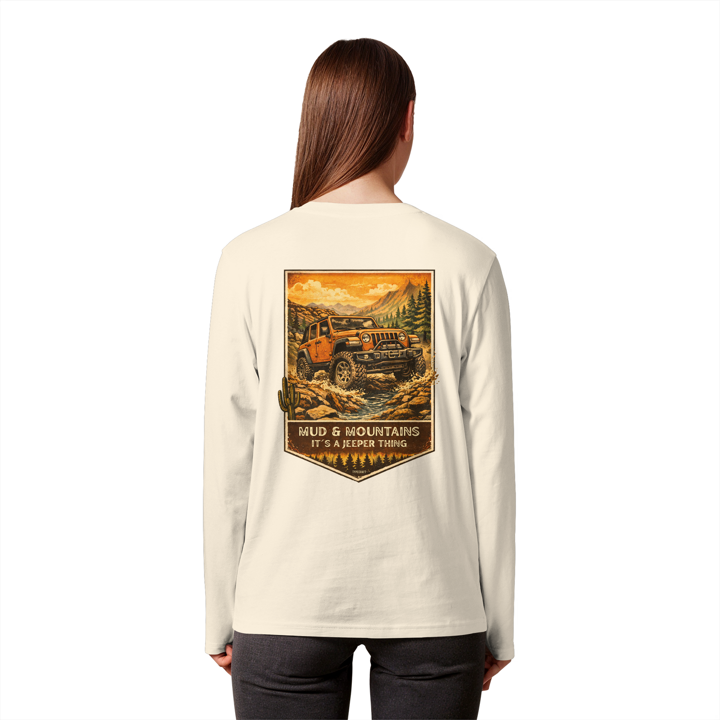 Offroad Legends - Mud & Mountains - Organic Longsleeve T-Shirt